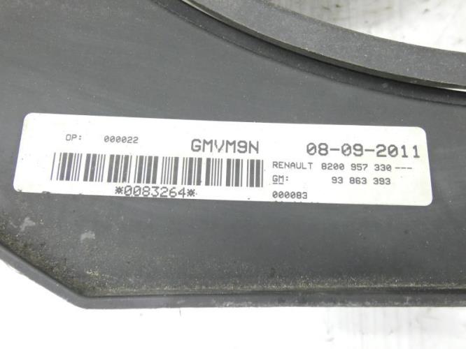 Moto ventilateur radiateur RENAULT TRAFIC 2 PHASE 2