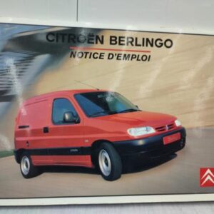 Notice d'utilisation CITROEN BERLINGO 1 PHASE 1 Diesel