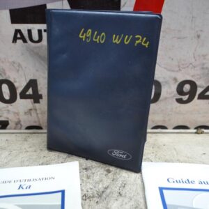 Notice d'utilisation FORD KA 1 PHASE 1 Essence