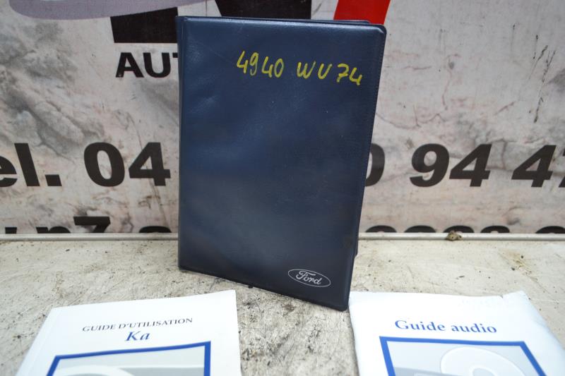 Notice d'utilisation FORD KA 1 PHASE 1 Essence