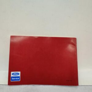 Notice d'utilisation FORD TRANSIT 2 PHASE 1