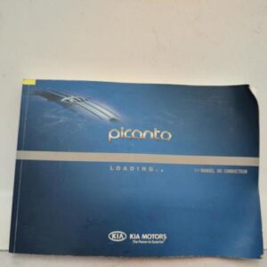 Notice d'utilisation KIA PICANTO 2 PHASE 1 Essence