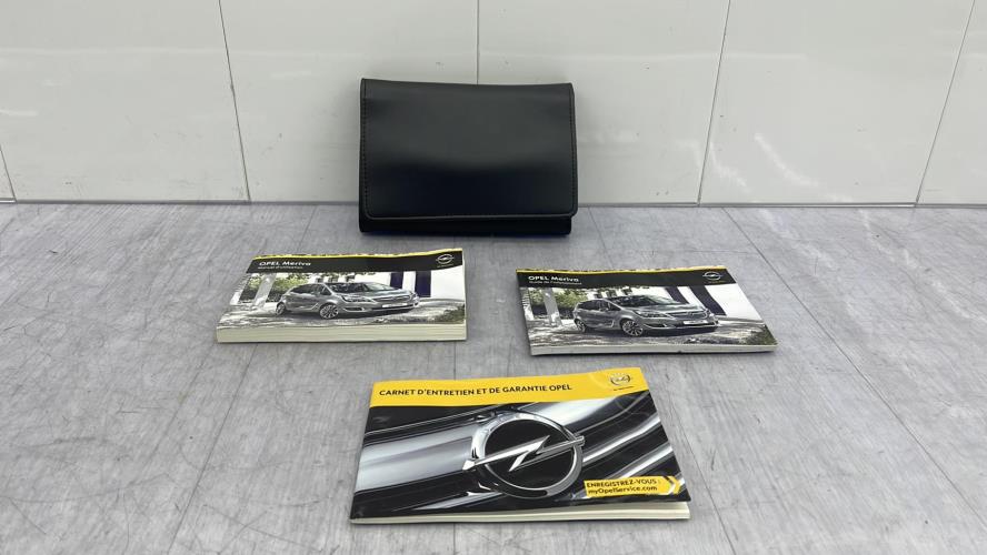 Notice d'utilisation OPEL MERIVA B PHASE 1 Essence