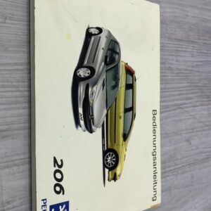 Notice d'utilisation PEUGEOT 206 PHASE 1 BREAK Essence