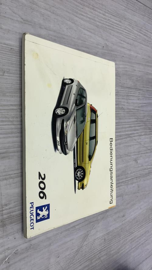 Notice d'utilisation PEUGEOT 206 PHASE 1 BREAK Essence