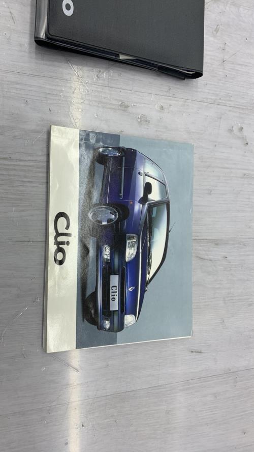 Notice d'utilisation RENAULT CLIO 1 PHASE 3 Essence