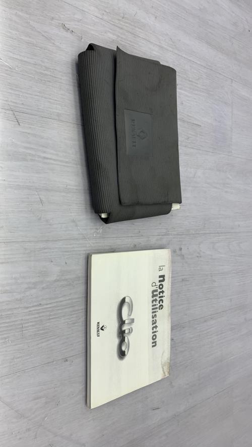 Notice d'utilisation RENAULT CLIO 2 PHASE 1 Essence