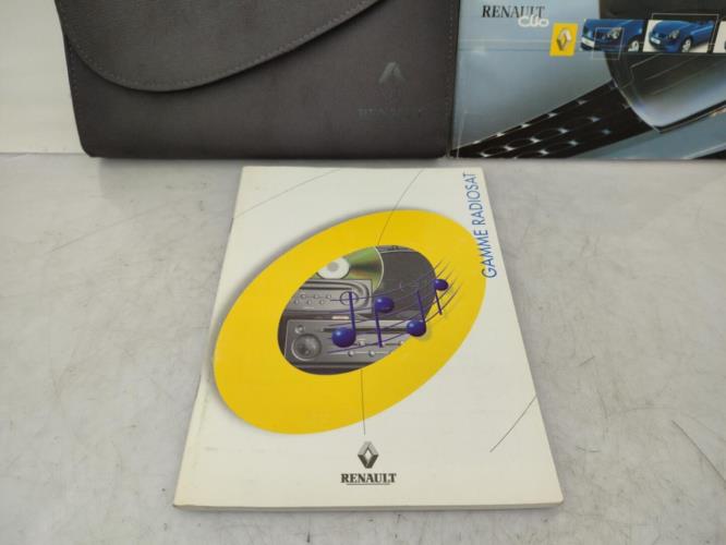 Notice d'utilisation RENAULT CLIO 2 PHASE 2 Diesel