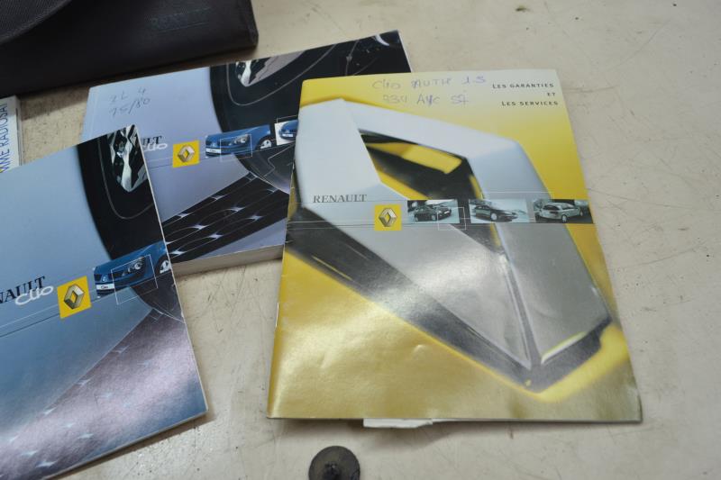 Notice d'utilisation RENAULT CLIO 2 PHASE 2 Diesel