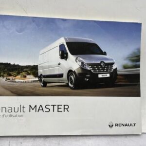 Notice d'utilisation RENAULT MASTER 3 PHASE 2 Diesel