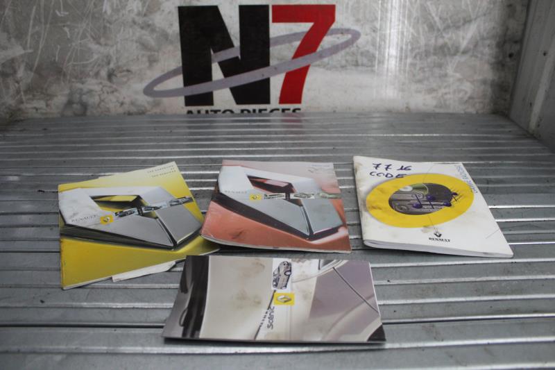 Notice d'utilisation RENAULT SCENIC 2 PHASE 1 Essence