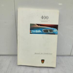 Notice d'utilisation ROVER 400 2 Diesel