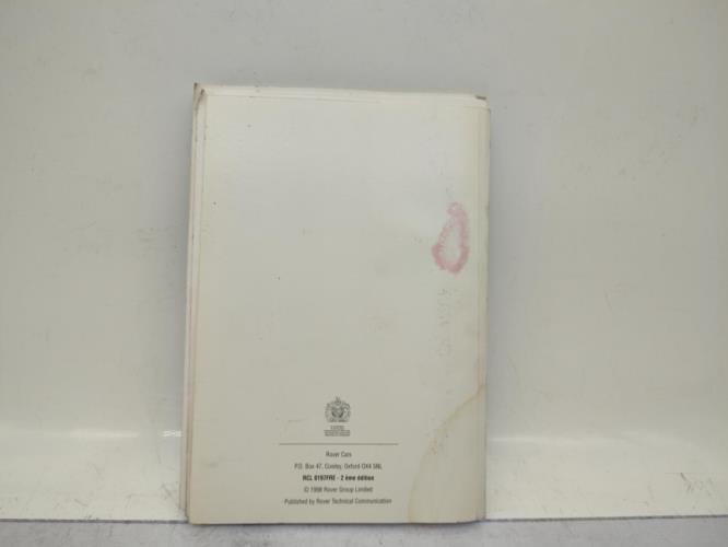 Notice d'utilisation ROVER 600 Diesel