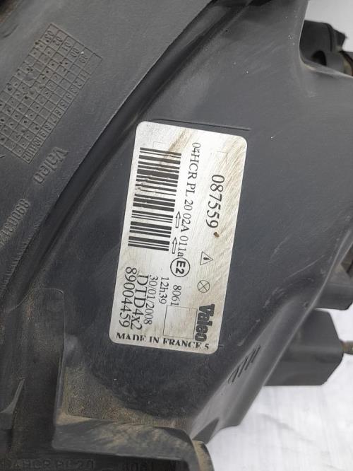 Optique avant principal droit (feux)(phare) RENAULT SCENIC 1 PHASE 2 Diesel