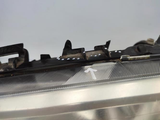 Optique avant principal gauche (feux)(phare) RENAULT MEGANE 2 PHASE 1 Essence