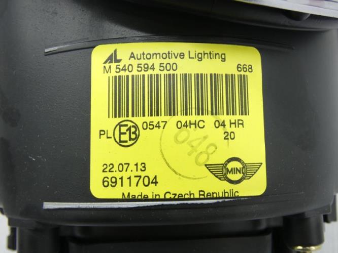 Optique avant principal droit (feux)(phare) MINI MINI 1 R50/R53 PHASE 1 Essence