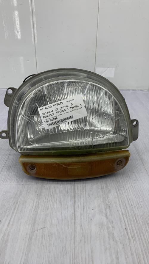 Optique avant principal droit (feux)(phare) RENAULT TWINGO 1 PHASE 1 Essence