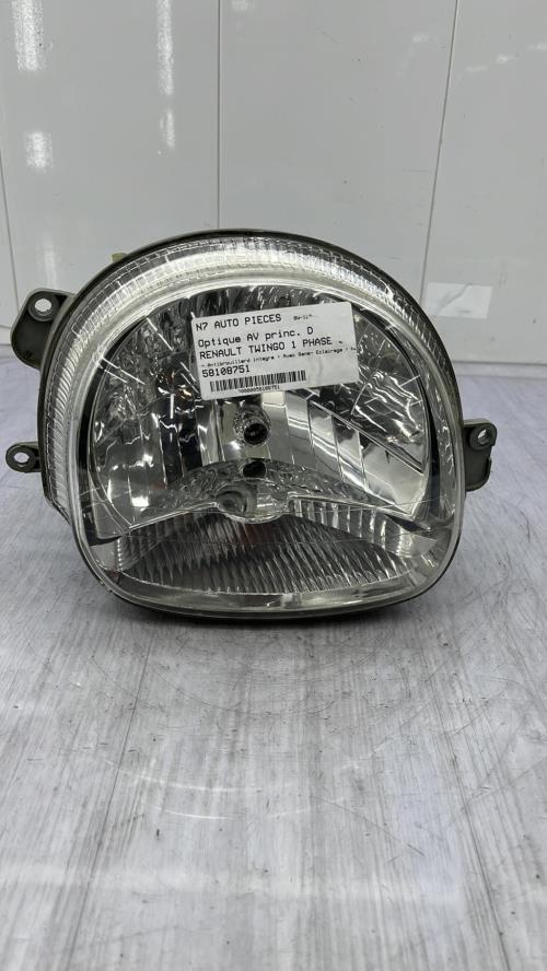 Optique avant principal droit (feux)(phare) RENAULT TWINGO 1 PHASE 3 Essence