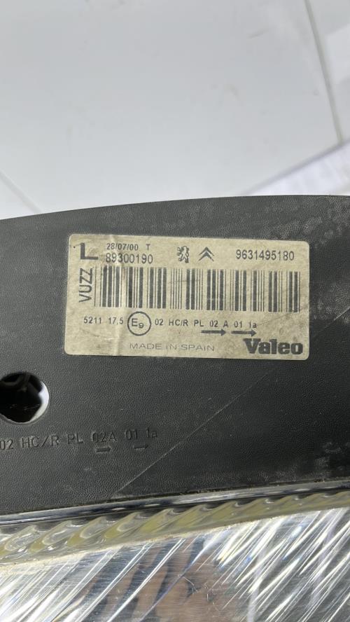 Optique avant principal gauche (feux)(phare) CITROEN XSARA PICASSO PHASE 1 Essence