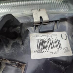 Optique avant principal gauche (feux)(phare) NISSAN ALMERA 2 PHASE 1 Diesel