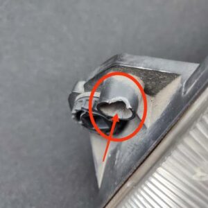 Optique avant principal gauche (feux)(phare) PEUGEOT 306 PHASE 2 Essence