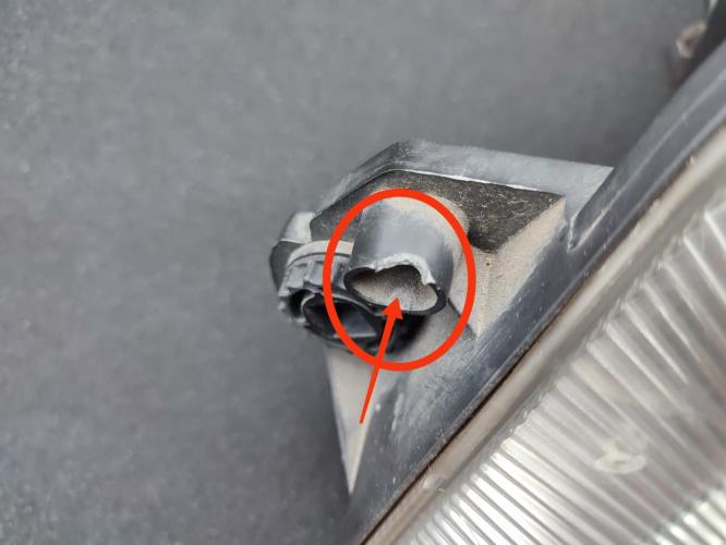 Optique avant principal gauche (feux)(phare) PEUGEOT 306 PHASE 2 Essence