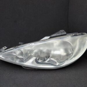 Optique avant principal gauche (feux)(phare) PEUGEOT 206 PHASE 2 BREAK Diesel
