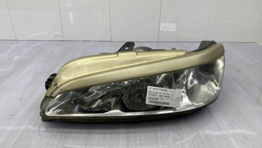 Optique avant principal gauche (feux)(phare) PEUGEOT 306 PHASE 2 Diesel