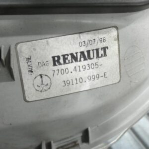 Optique avant principal gauche (feux)(phare) RENAULT TWINGO 1 PHASE 1 Essence