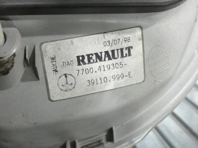 Optique avant principal gauche (feux)(phare) RENAULT TWINGO 1 PHASE 1 Essence