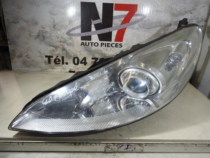 Optique avant principal gauche (feux)(phare) PEUGEOT 407 COUPE Elixir