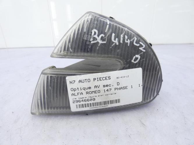Optique avant secondaire droit (feux)(clignotant) ALFA ROMEO 147 PHASE 1 Essence
