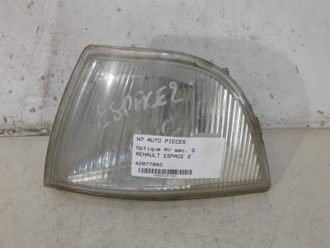 Optique avant secondaire gauche (feux)(clignotant) RENAULT ESPACE 2