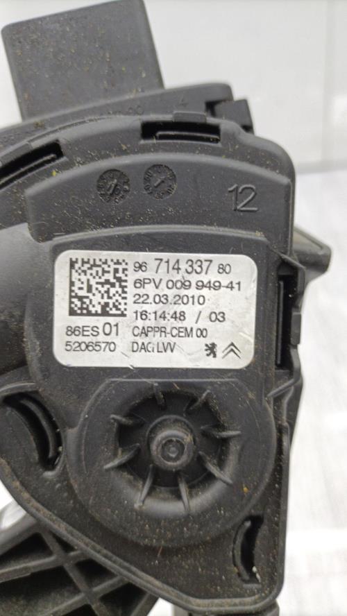 Pedale d'accelerateur CITROEN C3 2 PHASE 1 Diesel