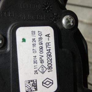 Pedale d'accelerateur RENAULT CLIO 4 PHASE 1 Diesel