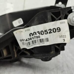 Pedale de frein PEUGEOT EXPERT 3 PHASE 1 Diesel
