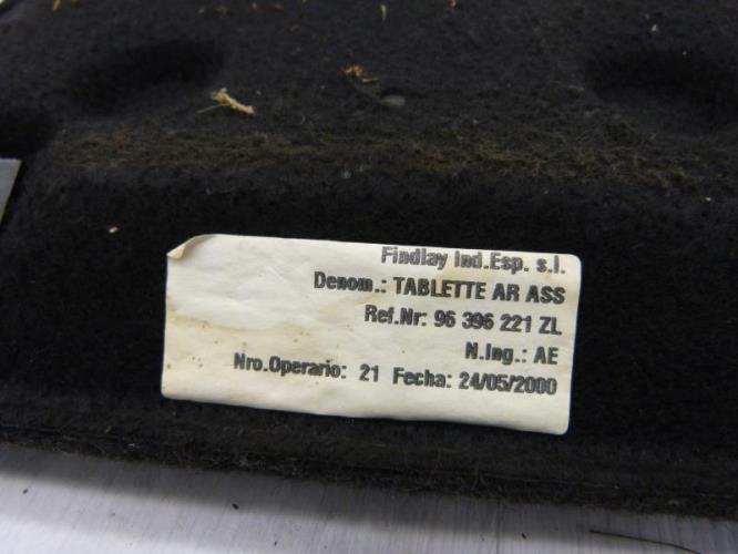 Plage arriere CITROEN SAXO PHASE 2 Essence