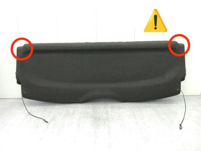 Plage arriere PEUGEOT 206 PHASE 2 Diesel