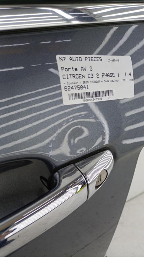Porte avant gauche CITROEN C3 2 PHASE 1 Diesel