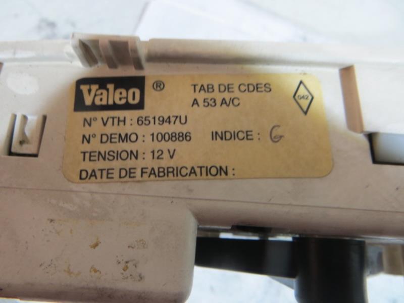 Commande chauffage RENAULT SCENIC 1 PHASE 1 Essence