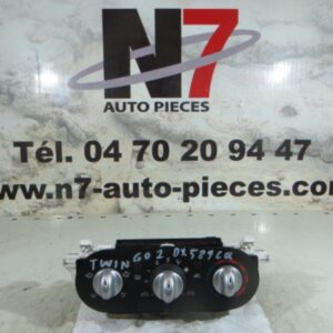 Commande chauffage RENAULT TWINGO 2 PHASE 1
