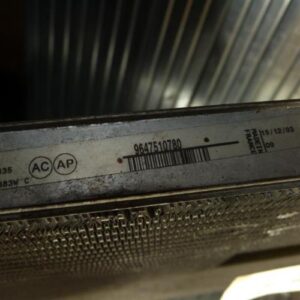 Radiateur eau PEUGEOT 206 PHASE 1 Diesel