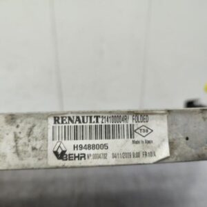 Radiateur eau RENAULT LAGUNA 3 PHASE 1 Diesel