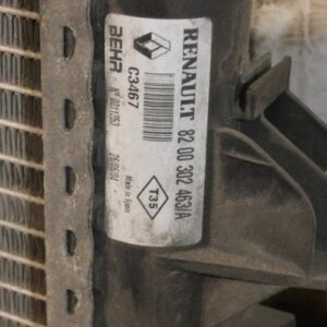 Radiateur eau RENAULT LAGUNA 2 PHASE 1