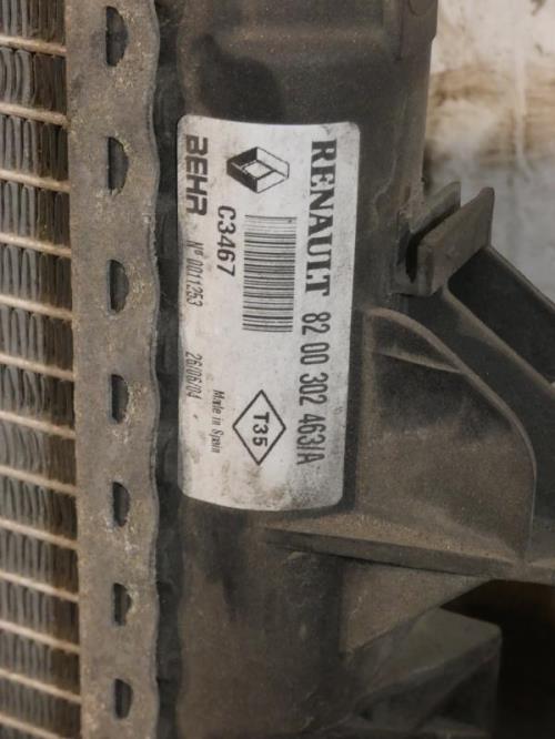 Radiateur eau RENAULT LAGUNA 2 PHASE 1