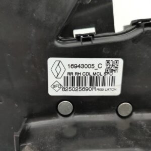 Serrure arriere droit RENAULT SCENIC 4 Diesel