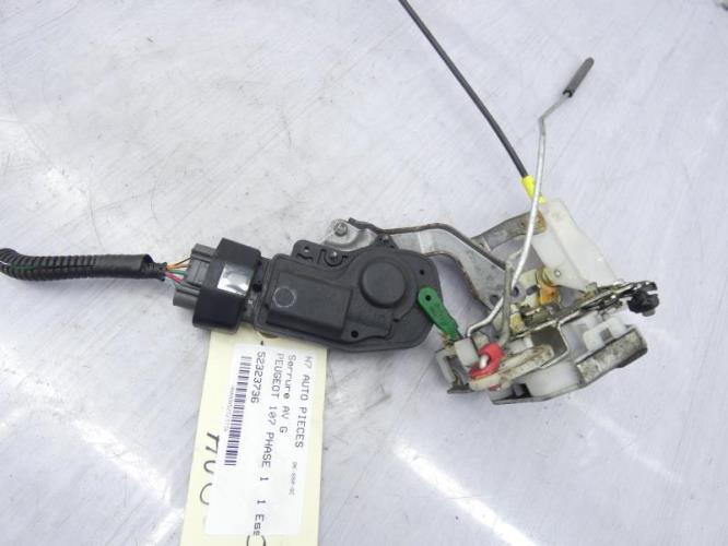 Serrure avant gauche PEUGEOT 107 PHASE 1 Essence