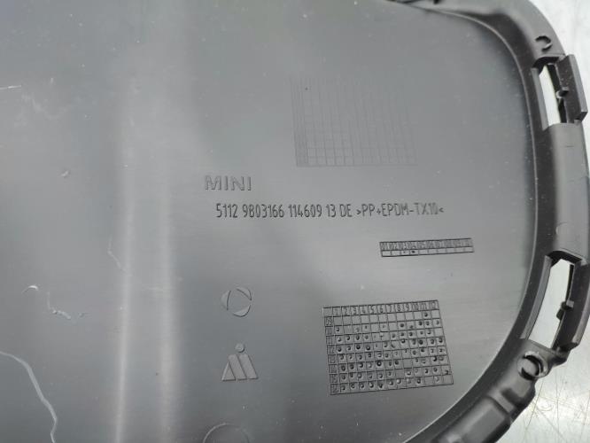 Support de plaque d'immatriculation MINI