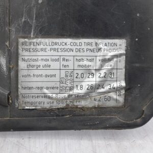 Trappe d'essence VOLKSWAGEN GOLF 2 Diesel