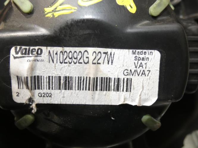 Ventilateur chauffage PEUGEOT 207 PHASE 1 Diesel